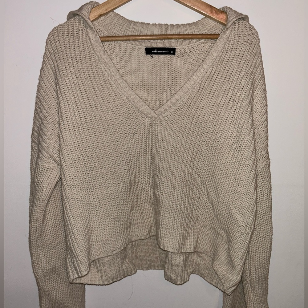 Cardigan/sweater beige from Olivaceous in Medium